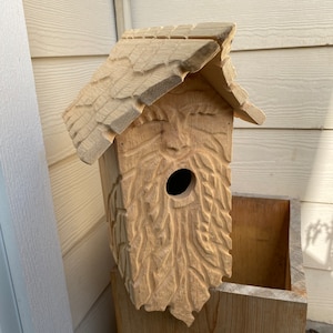 Wood Spirit Birdhouse