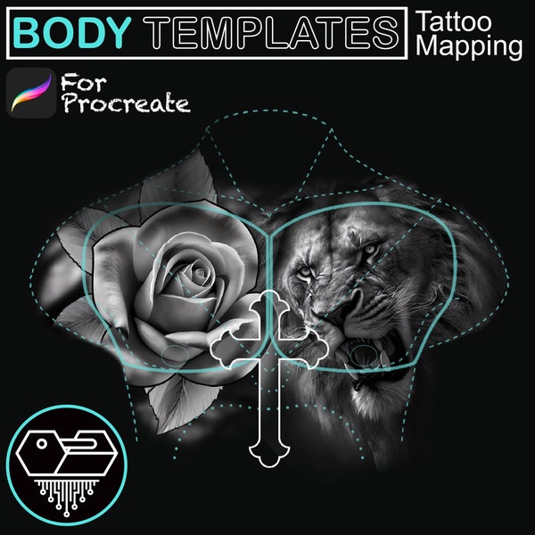 Body Templates Tattoo Maps