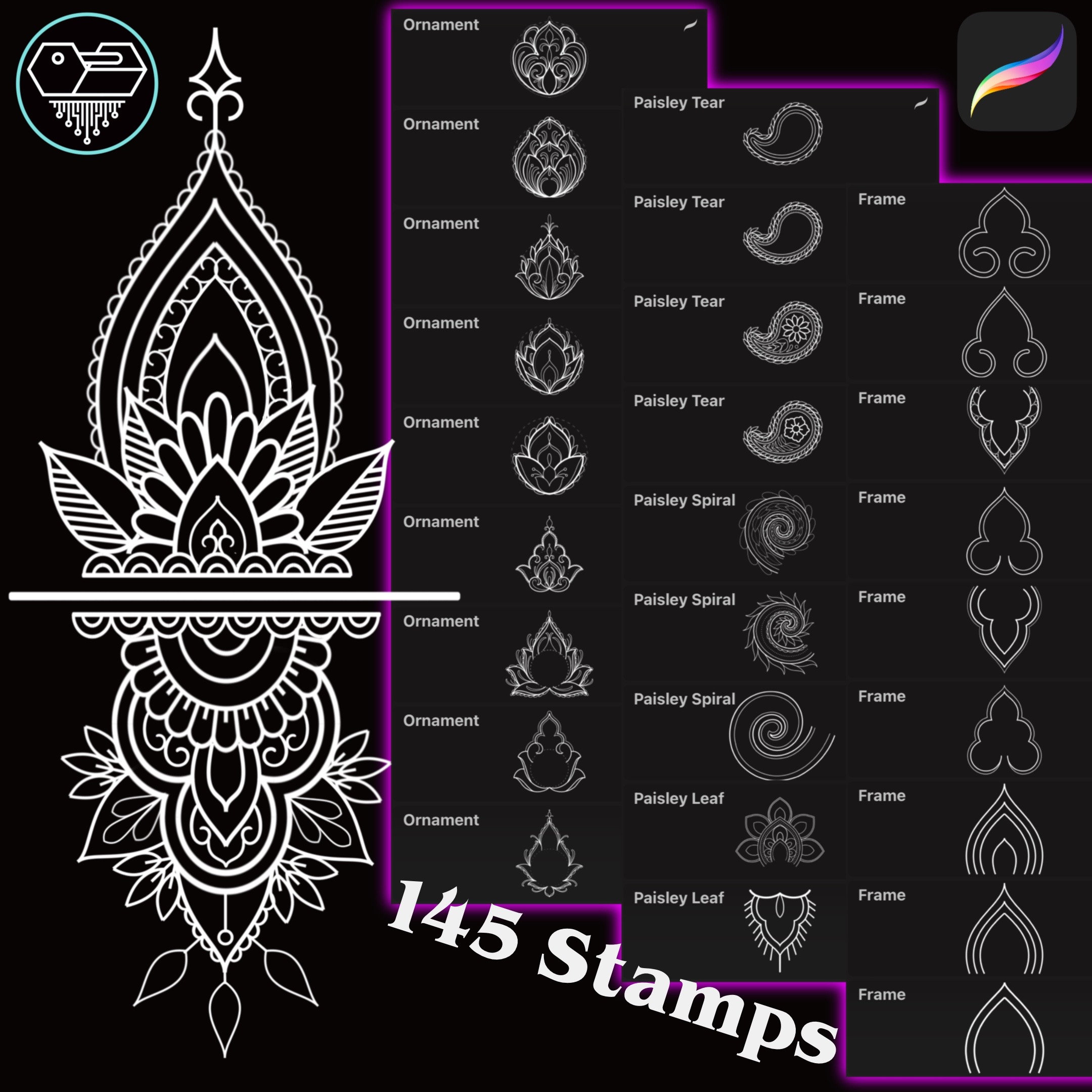 Mehndi Henna Tattoo Design Maker Etsy