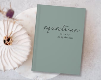 Diário Equestre: Caderno Personalizado para Amantes de Cavalos