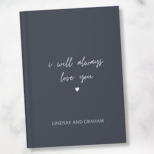 Diario de parejas personalizado, Cuaderno de cartas a mi persona, Regalo de aniversario de citas, Libro de recuerdos de recuerdos, A mi novia, Cartas a mi marido