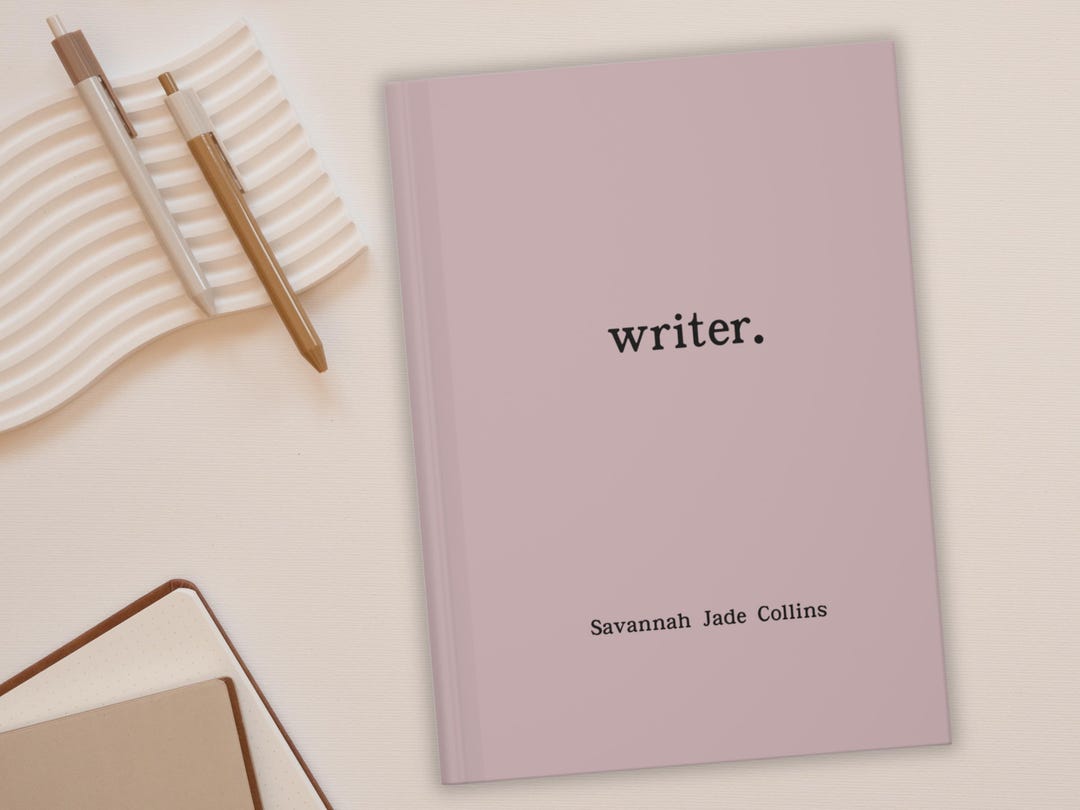 Custom Writing Journal, Personalized Journal Notebook, Gift for Author ...