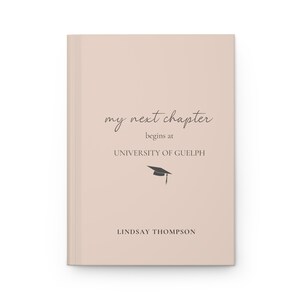 Graduation Journal, Custom Notebook, Graduation Party Guestbook, 2025 ...