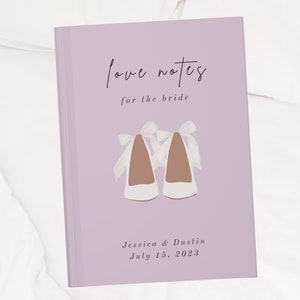 Notitieboek Brieven aan de bruid, gastenboek vrijgezellenfeest, dagboek beste bruid, toekomstig mevrouw cadeau, aangepaste bruiloft woorden van wijsheid cadeau, liefdesbriefje