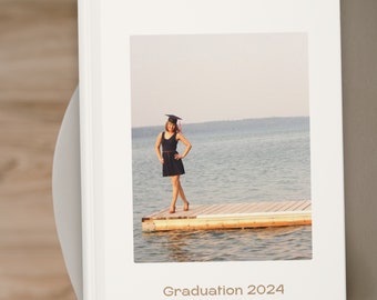 2025 Graduation Book, Daughter Graduation Gift, Custom Keepsake Memory Journal, Graduate Words of Wisdom, Senior Class Party Graduation