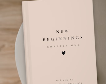 Quaderno dei nuovi inizi, regalo per un nuovo capitolo, regalo per il migliore amico che se ne va, regalo per un collega che se ne va, diario delle nuove avventure, libro delle firme per la pensione