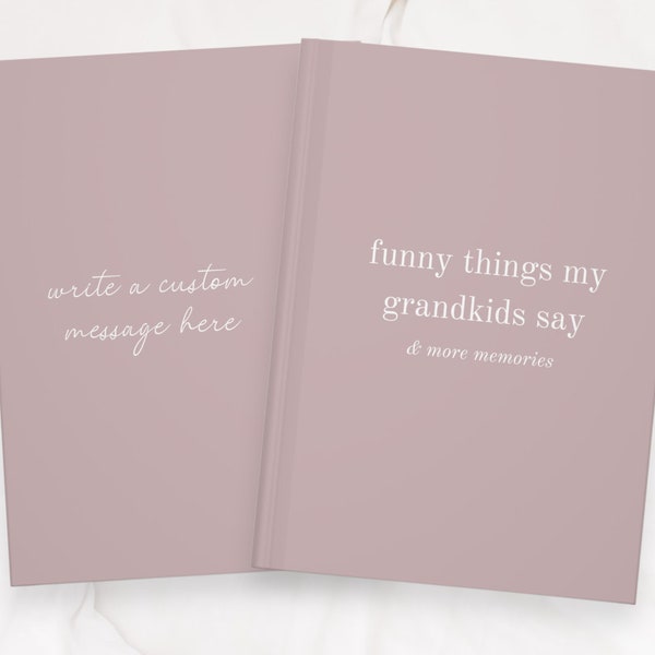 Grandparents Journal for Grandma Gift from Grandkids Memory Book Grandmother Notebook Mother's Day Gift for Nana Birthday Gift for Mom Wife