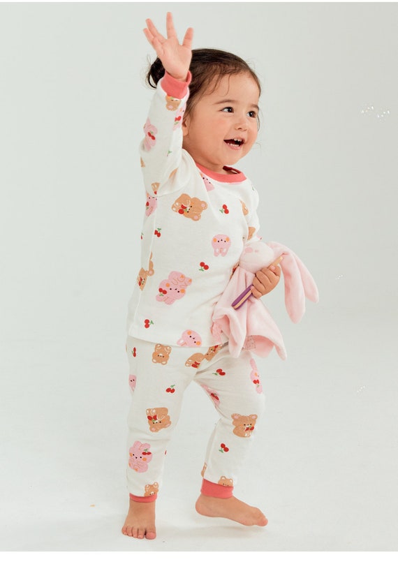 Baby girl 2025 bunny pajamas