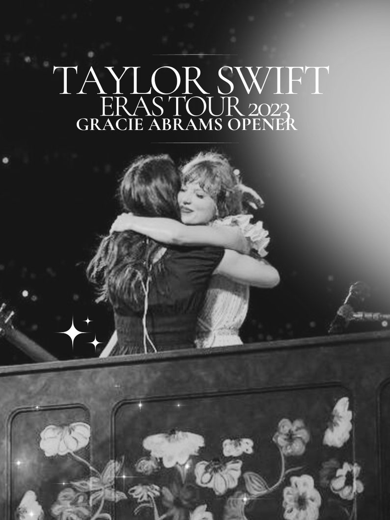 Taylor Swift Gracie Abrams Eras Tour Digital Download Poster image 2