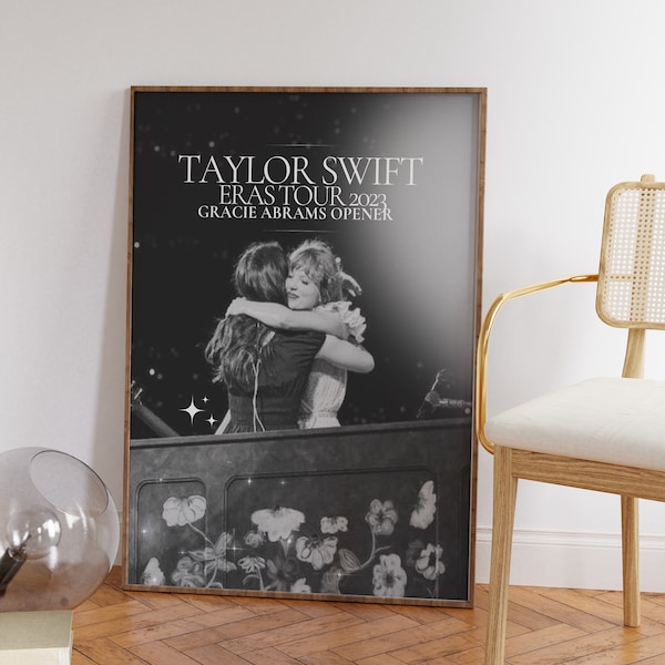 Taylor Swift Gracie Abrams Eras Tour Affiche en téléchargement numérique