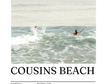 Cousins Beach Poster From The Summer I Turned Pretty, The Summer I Turned Pretty Poster, TSITP Wall Prints,