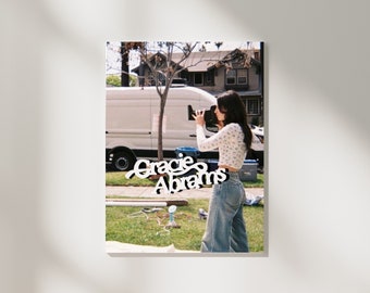 Gracie Abrams poster, Good Riddance poster, tour poster, wall poster, dorm poster