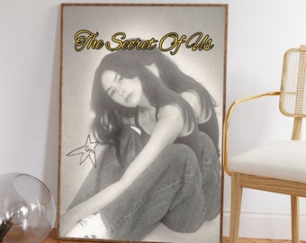 Gracie Abrams poster, Good Riddance album, vintage unframed wall art