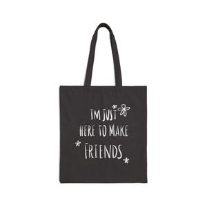 Eco-Friendly Cotton Canvas Tote Bag, Reusable Grocery Bag, Beach Tote, Gift for Her, Casual Chic