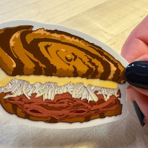 Reuben Sandwich Sticker | High-Quality Vinyl