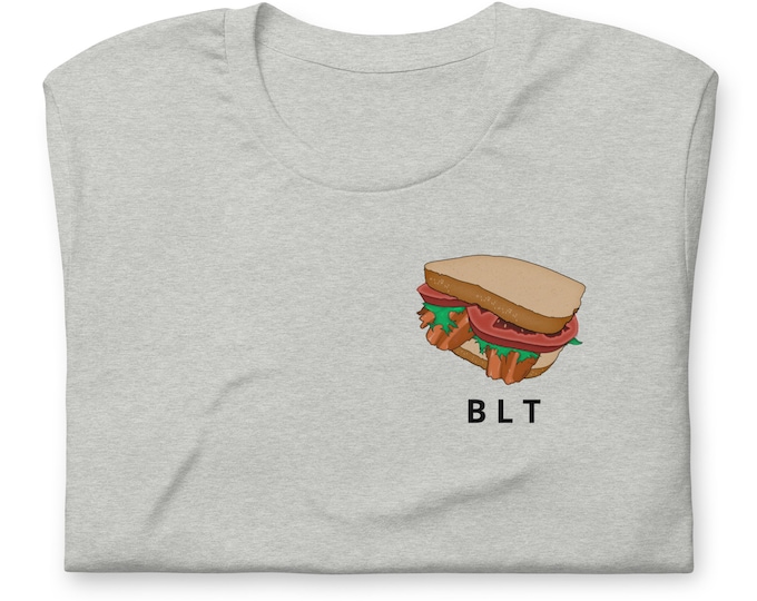 BLT Sandwich T-Shirt, Soft Cotton Blend