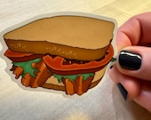 BLT Sandwich Sticker | Matte Vinyl, Waterproof