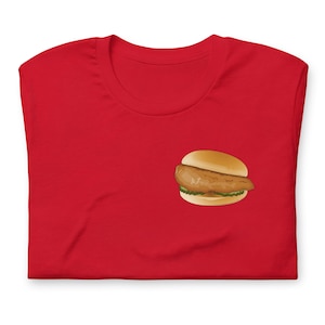 Hühnchen-Sandwich-T-Shirt
