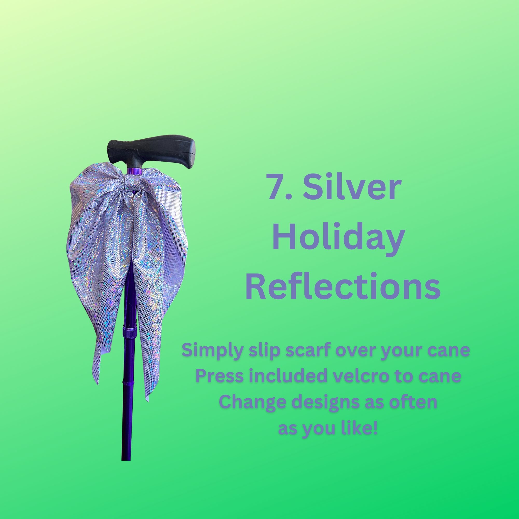 Holiday Cane Decor Kits Customize Your Walking Cane Pretty Etsy