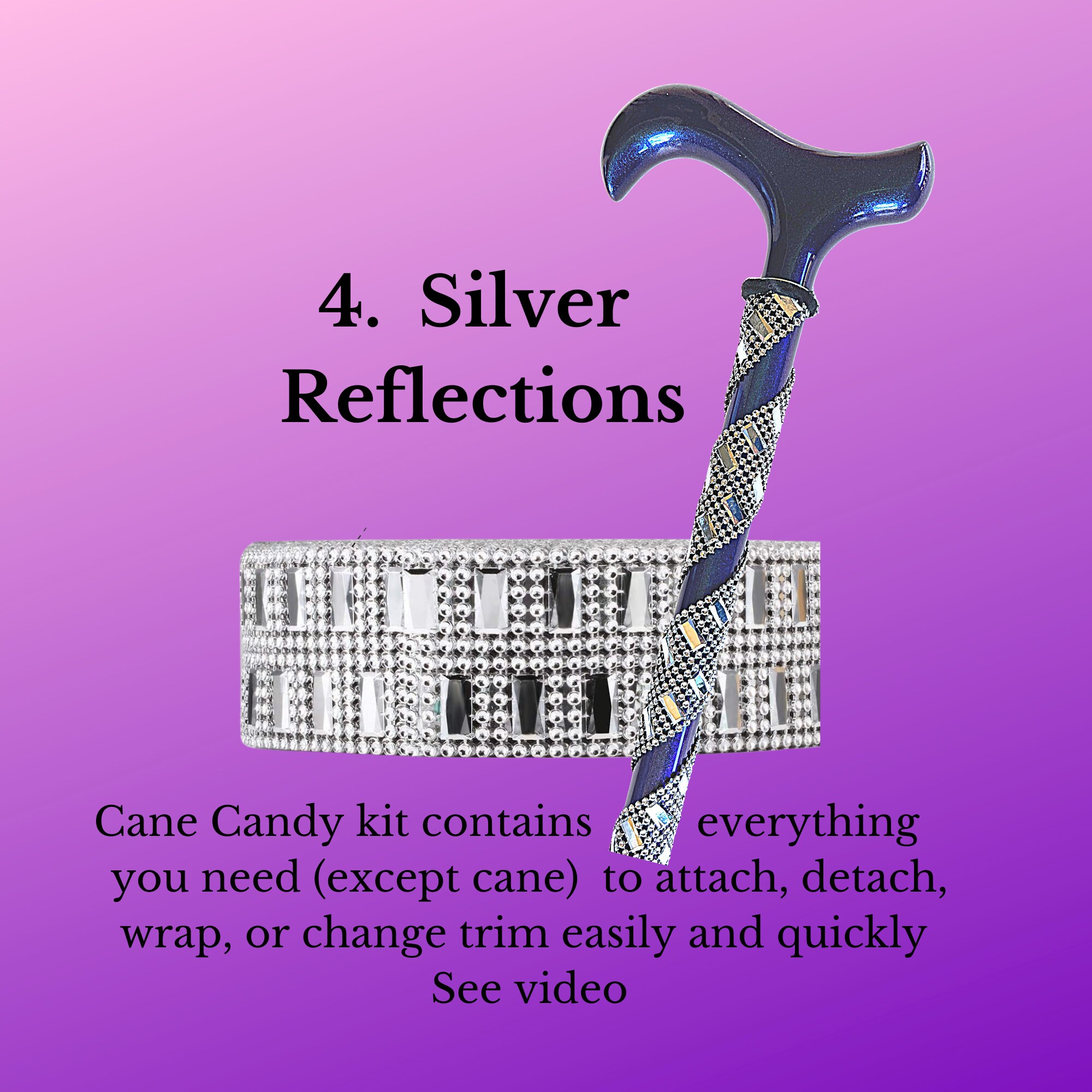 Elegant Cane Fashion Kits Walking Cane Fashion Kits Cane Decoration
