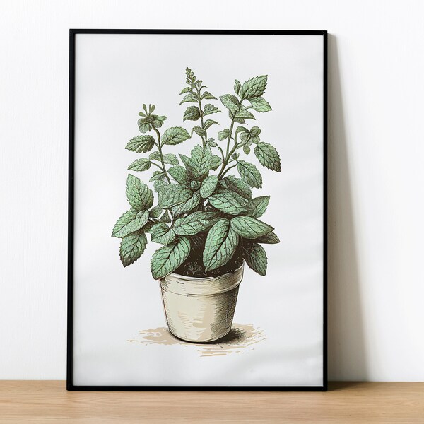 Mint Green Wall Art Etsy