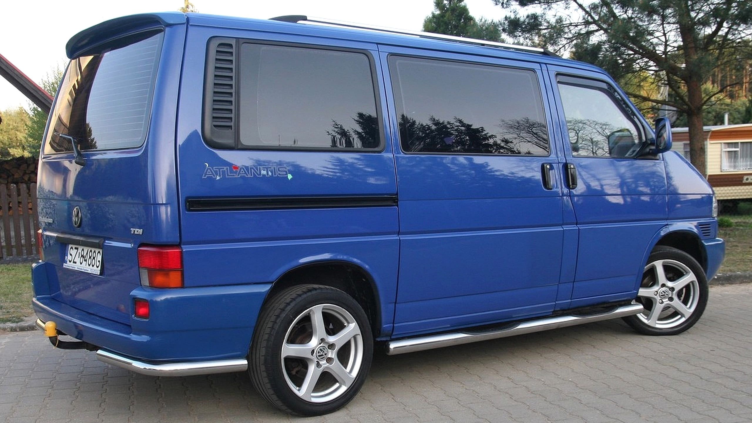 Windabweiser (2 Stk.) für VW T5, T6 2D 2003- (Caravelle / Multivan /  Transporter) 