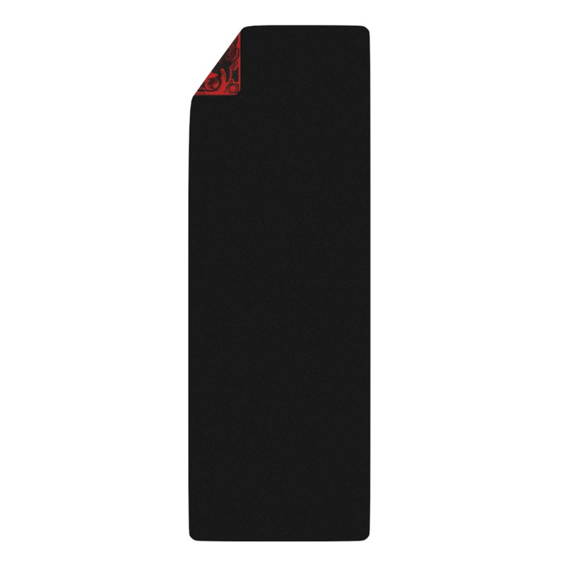 Fire Goddess Rubber Yoga Mat, Ideal Gift for Elemental Lovers, Oracle Tarot Card Aesthetic, Divine Feminine Touch, Durable and Lightweight image 9