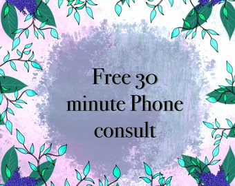 30 Minute Energy Healing phone consult Free