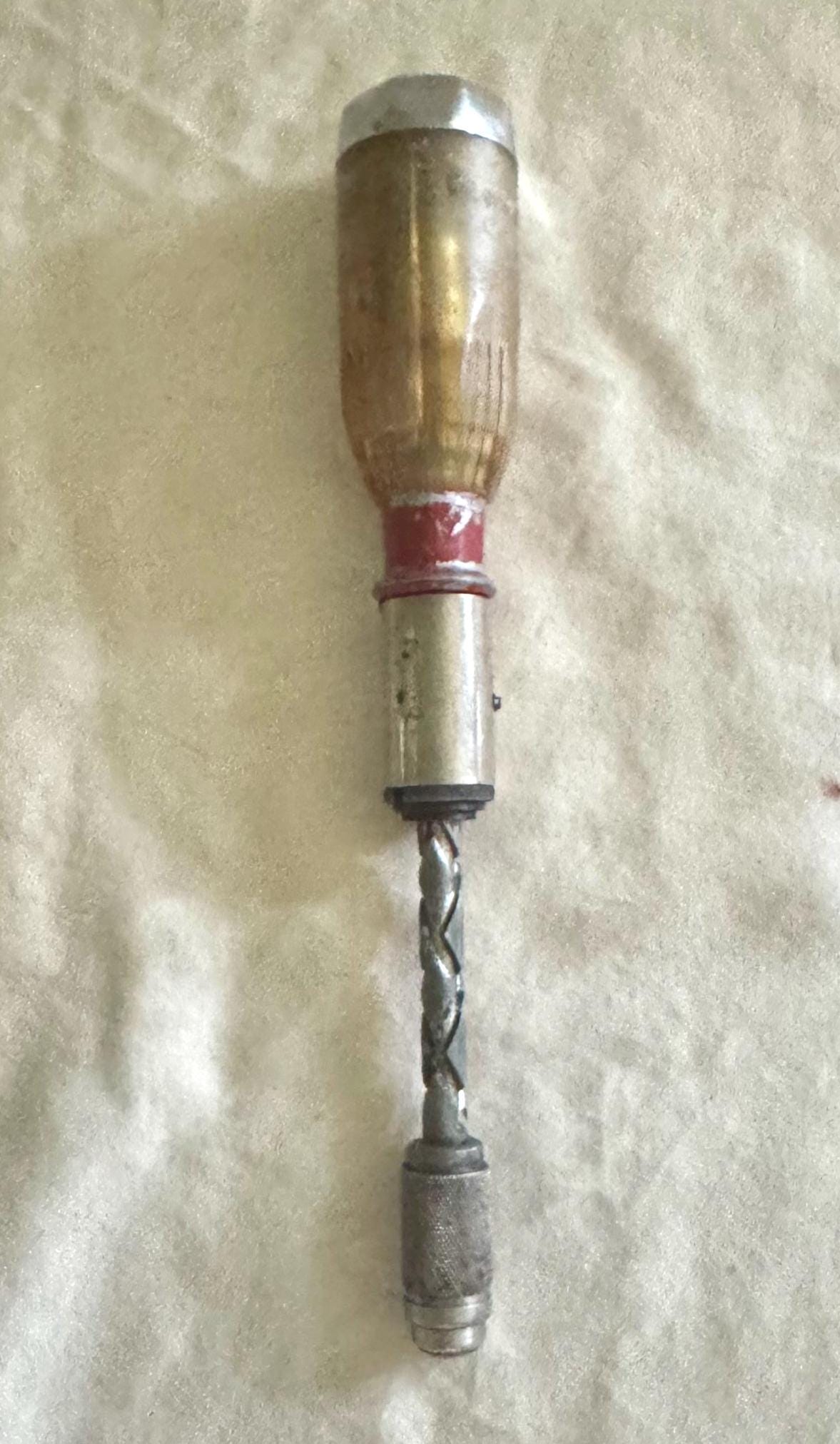 Stanley Yankee #41 Y Spiral Screwdriver-Push drill with 5 bits  (AA7)