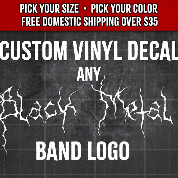 Rock Band Decals - Etsy