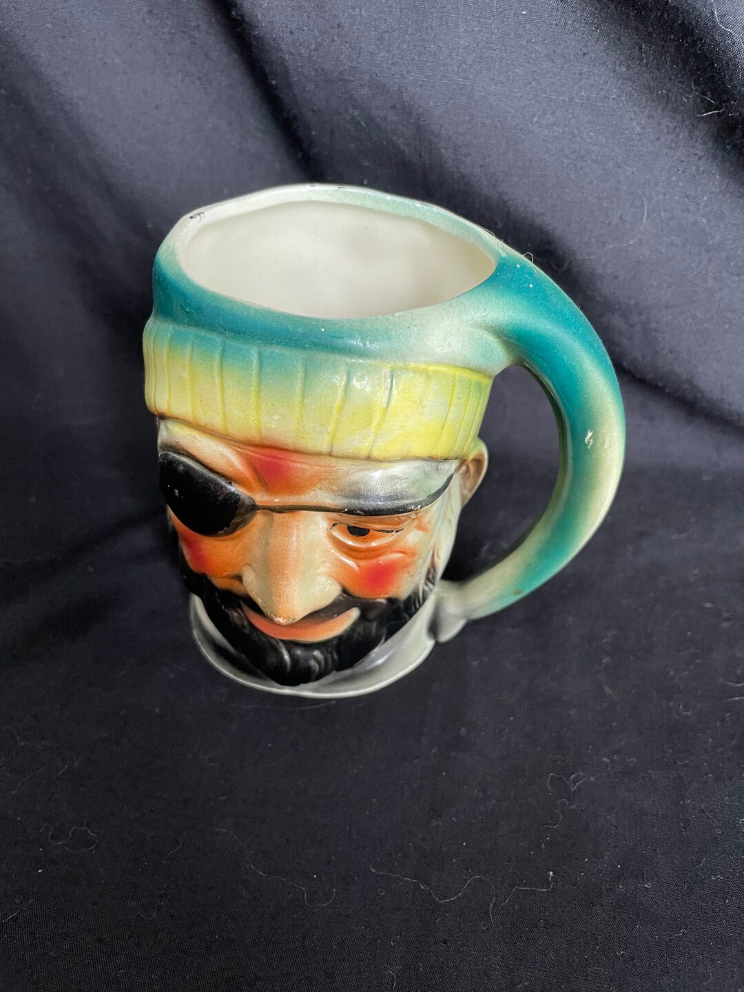Vintage Toby Small Mug Pirate - Etsy