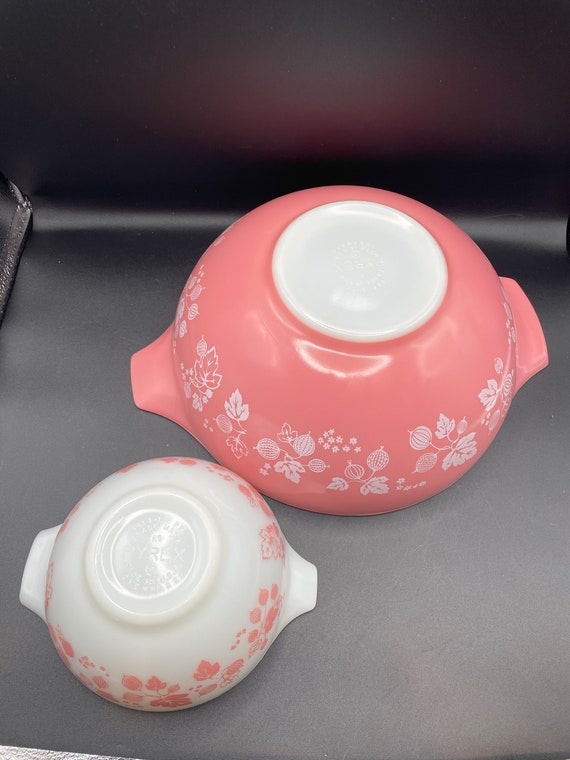 Pyrex Bowls Pyrex Gooseberry 442 Pyrex Gooseberry Cinderella Bowls