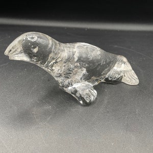 Pukeberg Swedan Crystal Clear Glass Seal