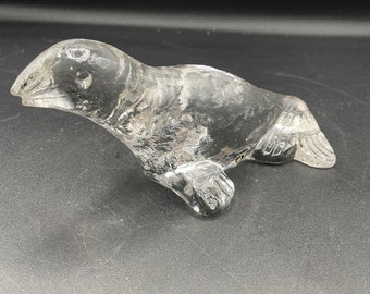 Pukeberg Swedan Crystal Clear Glass Seal