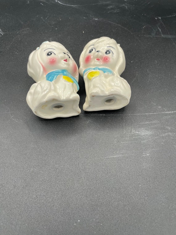 Lefton Toodles Mid Century Dog Salt and Pepper Shakers - Etsy Ireland