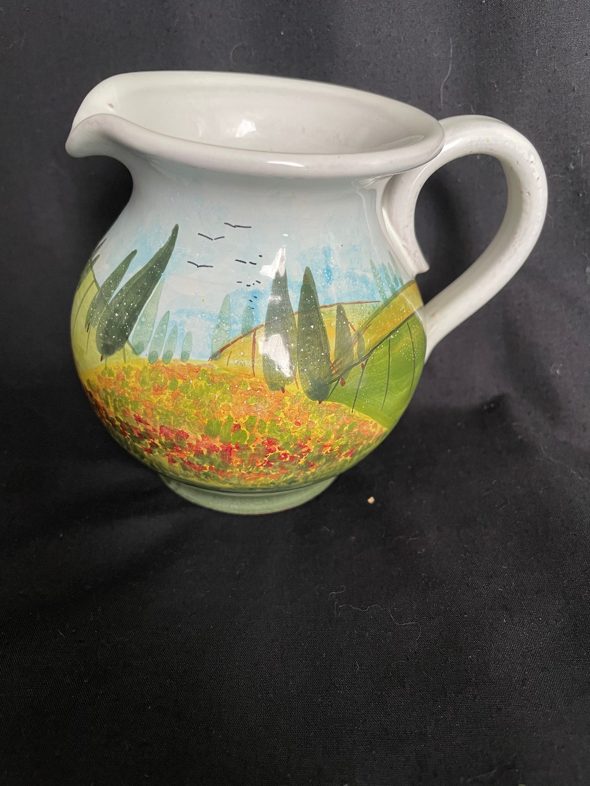 Vintage Ceramic Small Pitcher 
