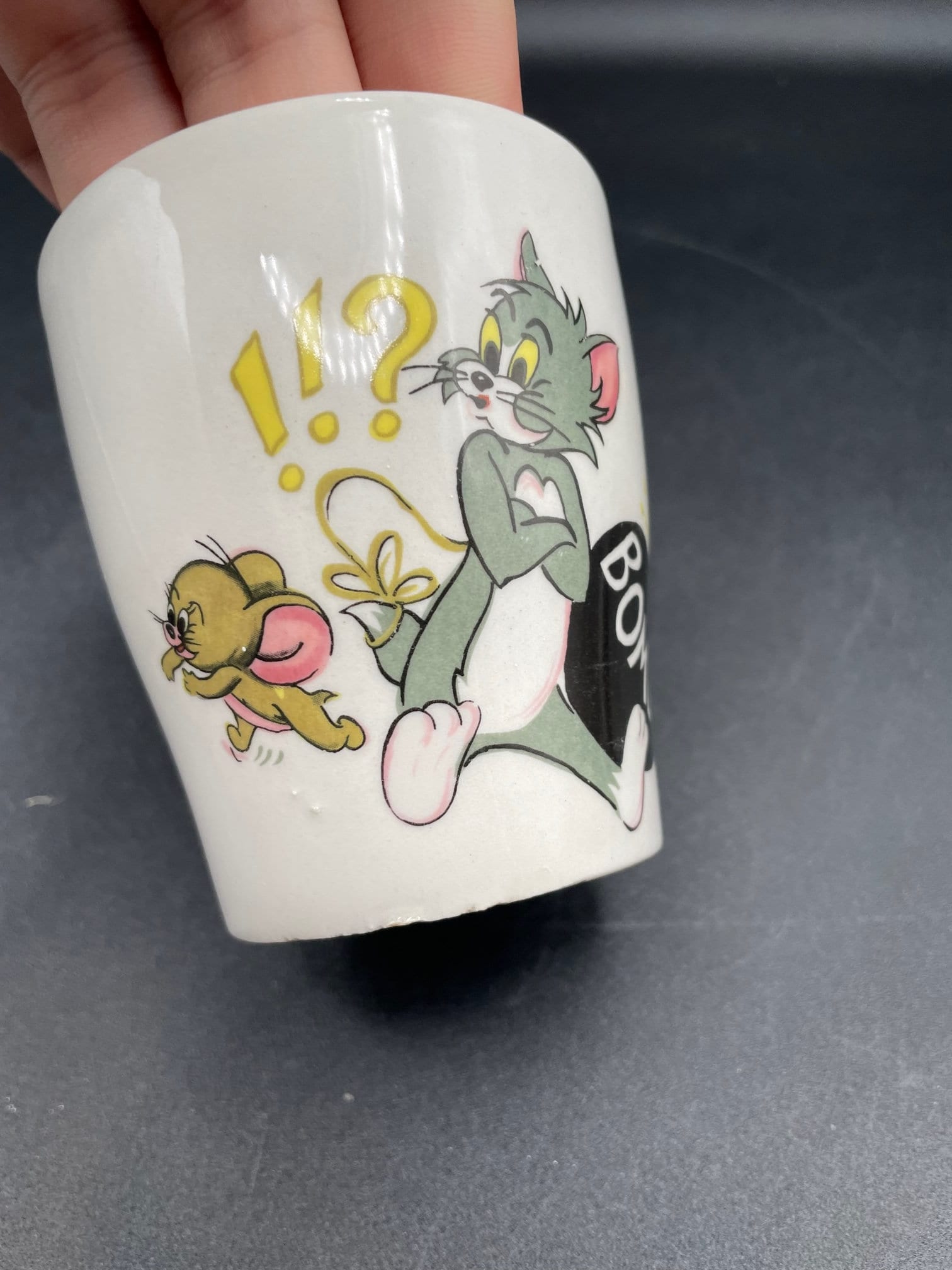 Egan Tazza Tom & Jerry Da 480 Ml - Bone China, Microonde E Lavastoviglie - Foto 10