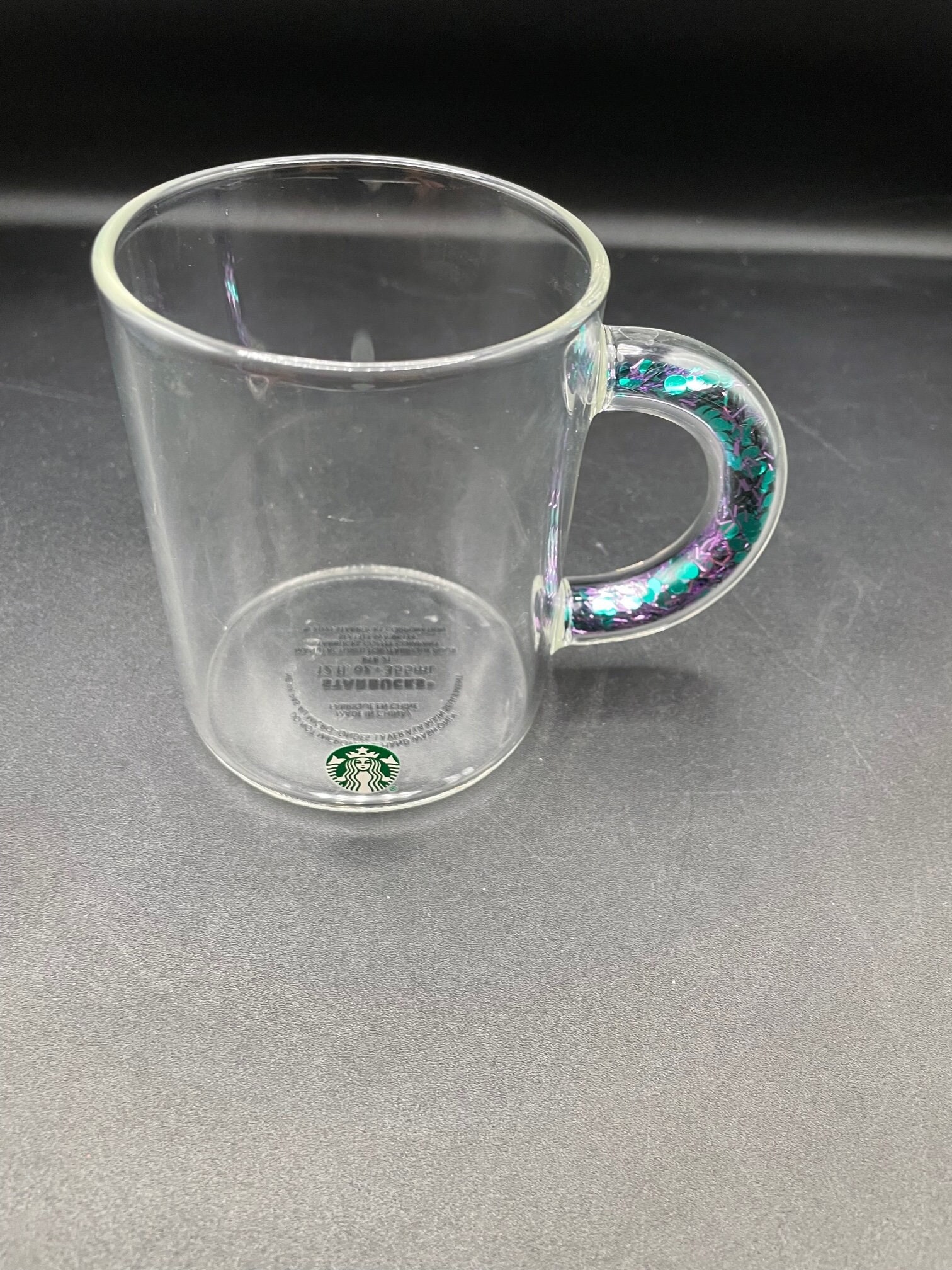 Starbucks Confetti Glitter Glass Mug