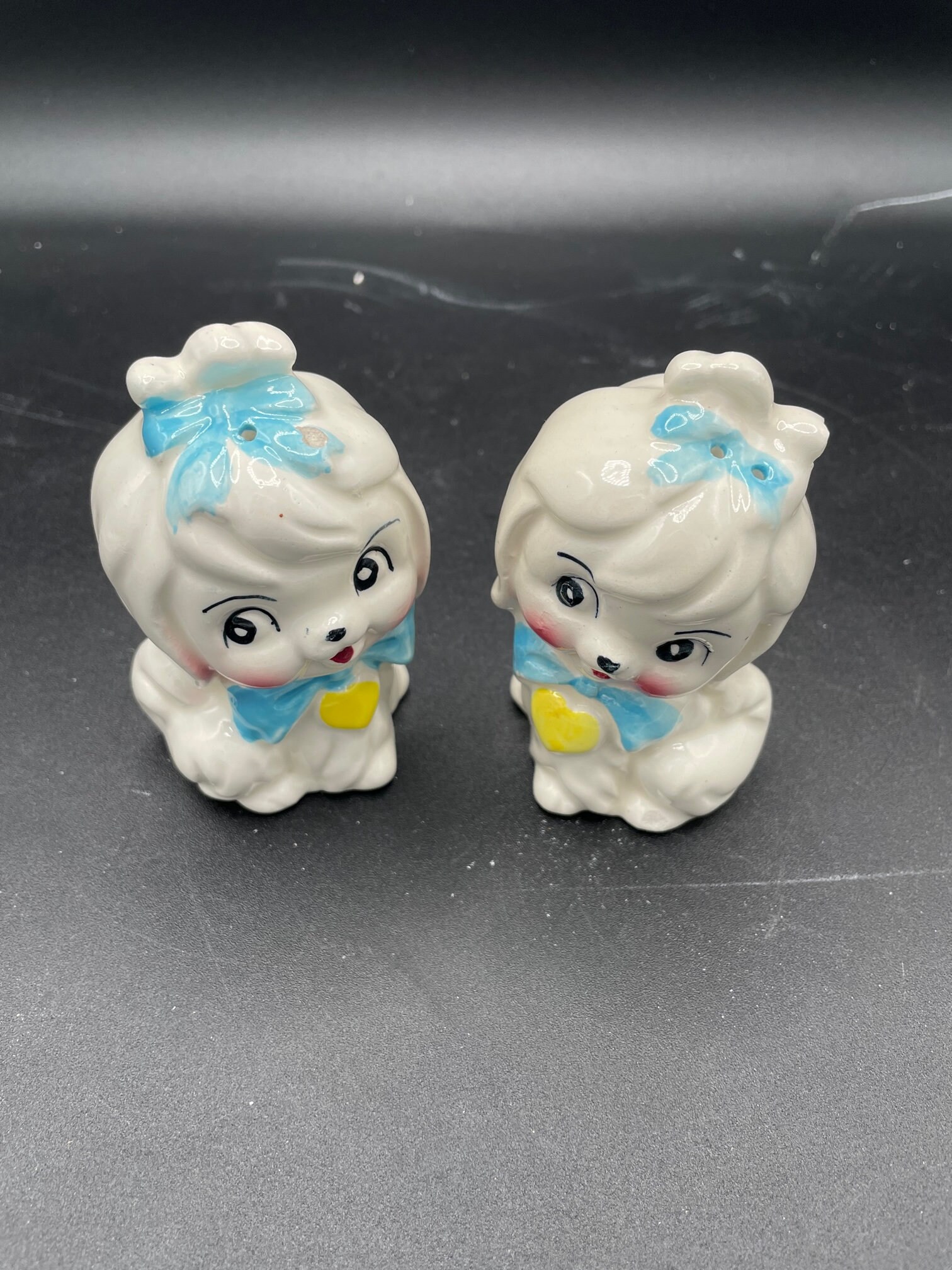 Lefton Toodles Mid Century Dog Salt and Pepper Shakers - Etsy Ireland