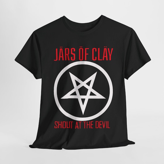 Jars Of Clay- Shout At The Devil- Mötley Crüe- Retro Vintage- Satire T-Shirt