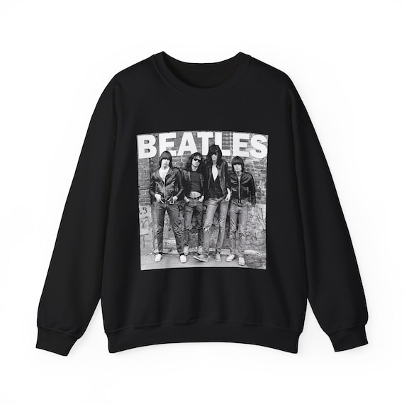 Ramones Beatles- Retro Vintage Parody T-Shirt