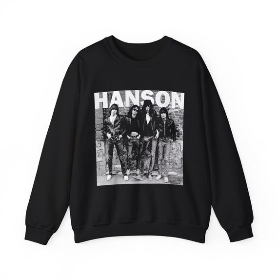 Ramones Hanson- Retro Vintage Satire Sweatshirt