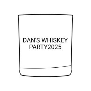 Personalized Whiskey Glass, Custom Engraved 10.5oz Tumbler, Unique Gift for Whiskey Lovers, Groomsmen Gift, Engraved Glassware