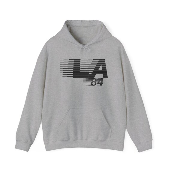 LA '84- Elliott Smith Retro Vintage Hooded Sweatshirt. Elliott Smith Figure 8.