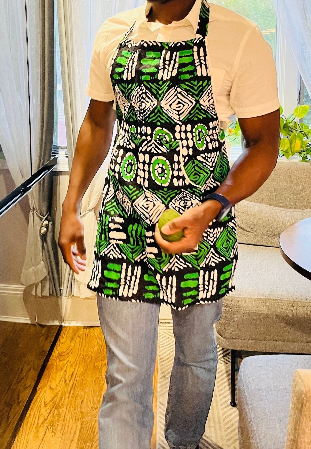 Colorful African Print Aprons, Mix Your Culinary Skills With Culture