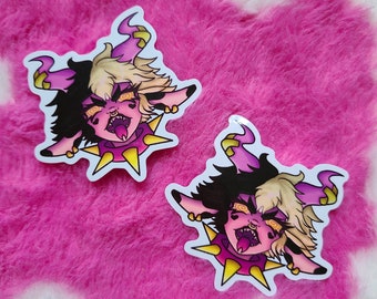 Yero Moo Cow Rage Vinyl Sticker