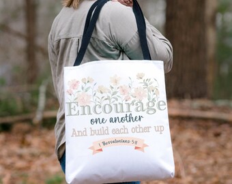Christian Tote Bag for Women Cute Trendy Christian Tote bag for Her Gift for Christian Church Tote Bag for Women Faith Based Tote Bag Gift