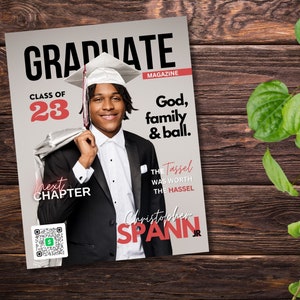 Graduate Magazine Template 2 - 8 Page