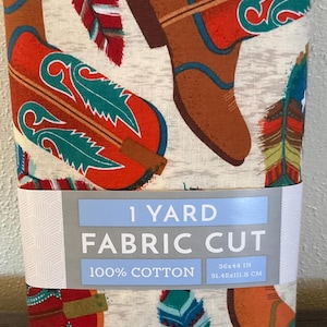 Western fabric, 1 Yard