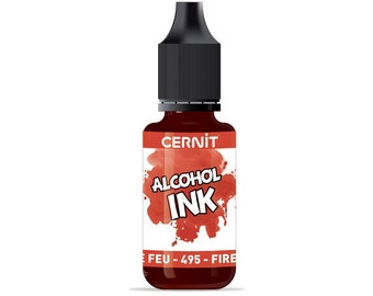 Cernit Alcohol Ink Fire Red 495